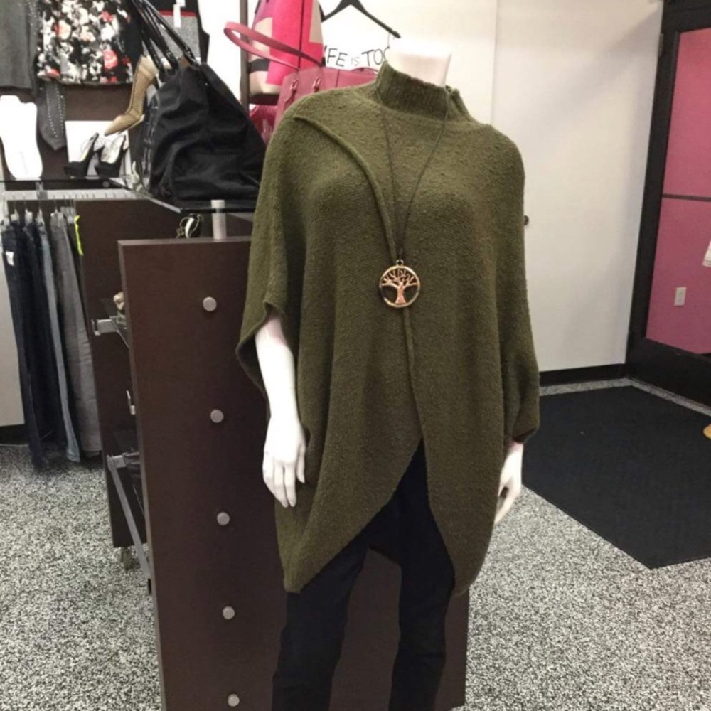 Free People Pancho Sweater